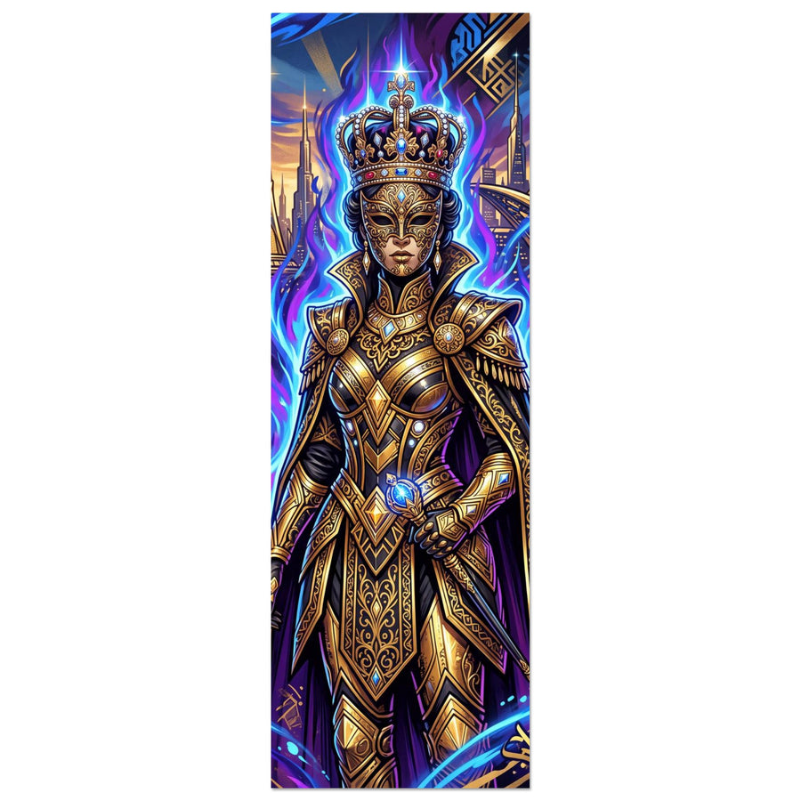 Midnight Royal | Aluminium 30×90 cm (12×36 in) – Portrait — product image 1