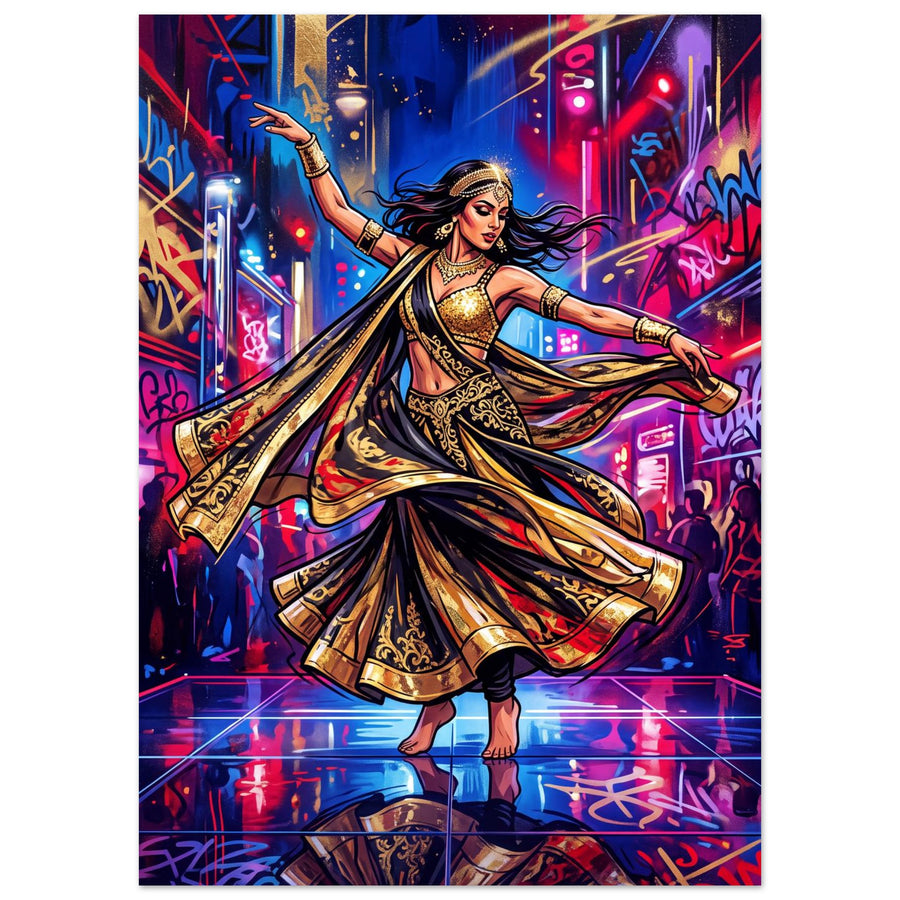 Velvet Orbit | Aluminium 50×70 cm (20×28 in) – Portrait — product image 1