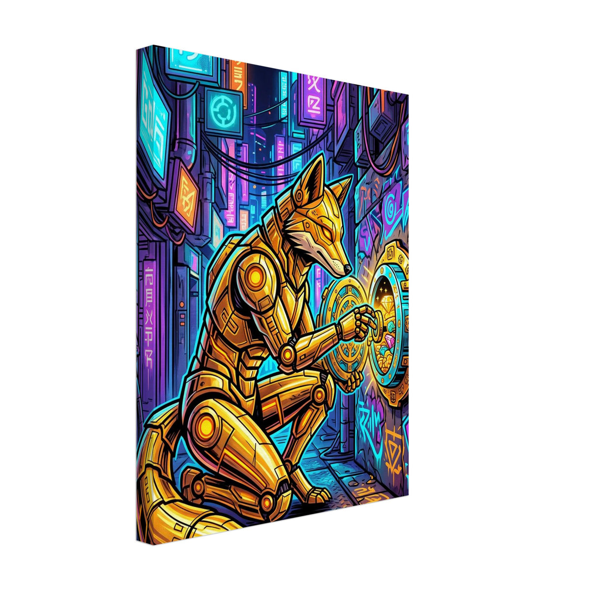 Treasure Cartographer | Canvas 30×40 cm (12×16 in) – Portrait — product image 1