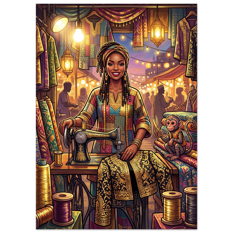The Golden Tailor | Premium Matte Poster 50×70 cm (20×28 in) – Portrait — product image 1
