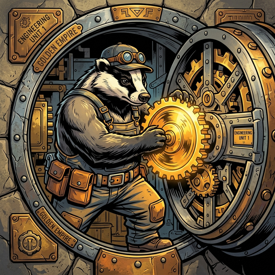 Badger Vault Engineer artwork
